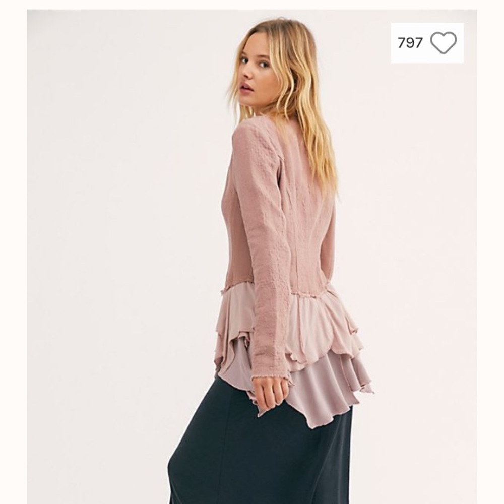 Free People Military Jacket